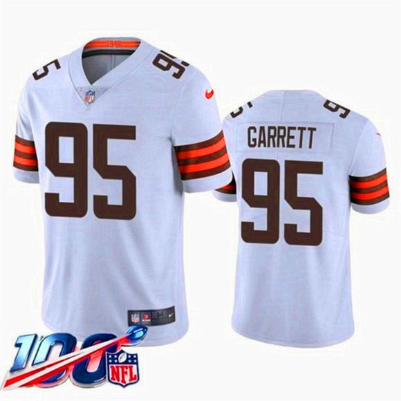 white myles garrett jersey